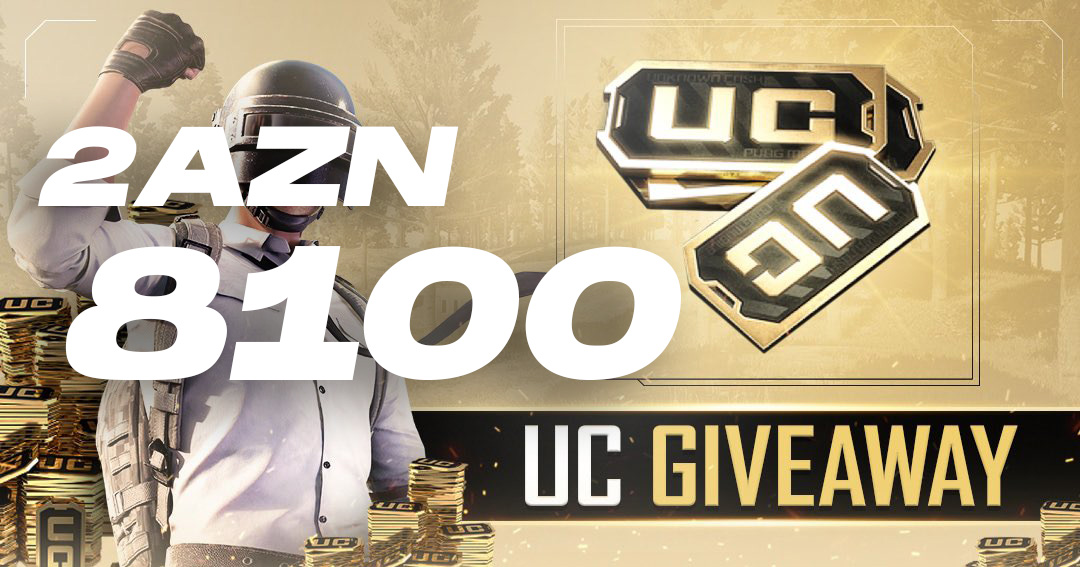 PUBG MOBİLE UC Giveaway